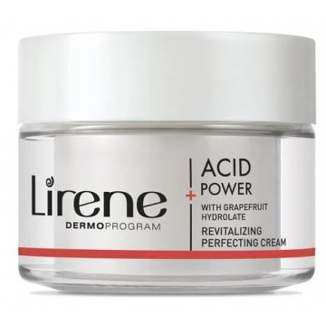 Купити - Lirene Acid Power Revitalizing Perfecting Cream - Крем з янтарною кислотою