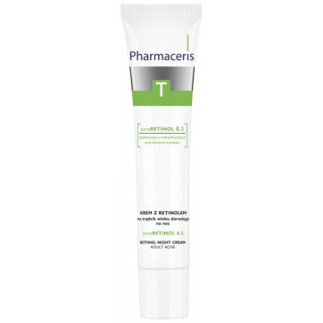 Купити - Pharmaceris T Pure Retinol 0.3% - Нічний крем з ретинолом