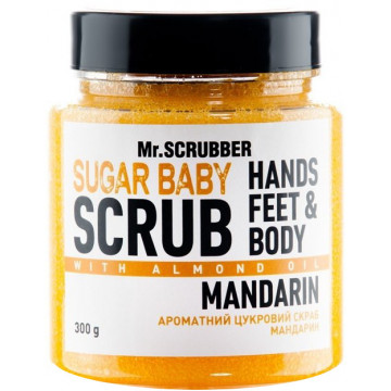 Купити - Mr.Scrubber Sugar Baby Mandarin Scrub - Цукровий скраб для тіла