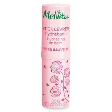 Купити - Melvita Hydrating Lip Balm Rose Sauvage - Бальзам для губ зволожуючий