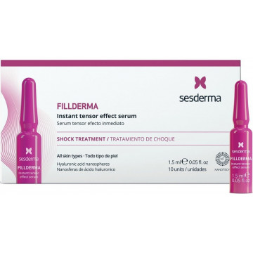 Купити - Sesderma Fillderma Instant Tensor Effect Serum Ampoules - Інтенсивні ліфтинг ампули для заповнення зморшок