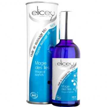 Купити - Elicey Organic Massage Oil Magical Island - Масло масажне Магічний Острів