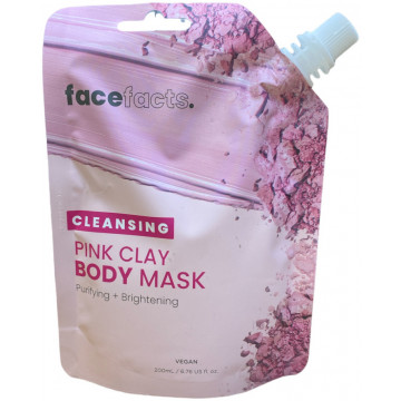 Купити - Face Facts Cleansing Pink Clay Body Mask - Очищуюча маска для тіла з рожевою глиною