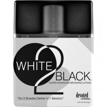 Купити - Devoted Creations White 2 Black - Лосьйон для солярію з бронзаторами