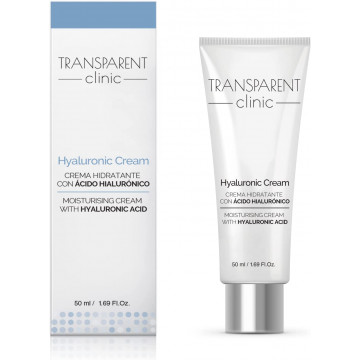 Купити - Transparent Clinic Hyaluronic Cream - Зволожуючий крем для обличчя з гіалуроновою кислотою