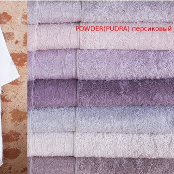 Купити - Pavia Solid Powder (PUDRA) персиковый - Набір рушників 4 шт