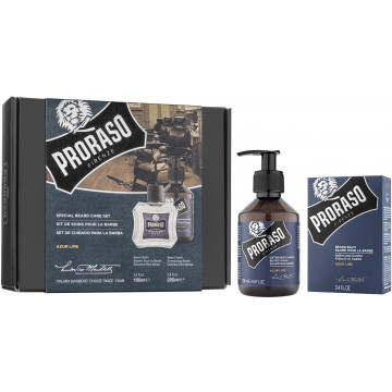 Купити - Proraso Azur Lime Beard Care Set - Подарунковий набір для догляду за бородою