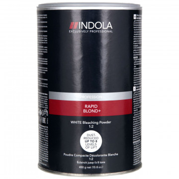 Купити - Indola Profession Rapid Blond+ White Dust-Free Powder - Беспылевой освітлюючий порошок білий