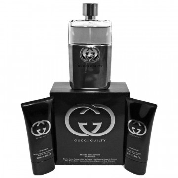 Купити - Gucci Guilty Pour Homme - Подарунковий набір (EDT50 + S/G50 + AFSH50)