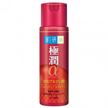 Купити - Hada Labo gokujyun lifting alpha lotion moist - Антивіковий живильний гіалуронової ліфтинг лосьйон