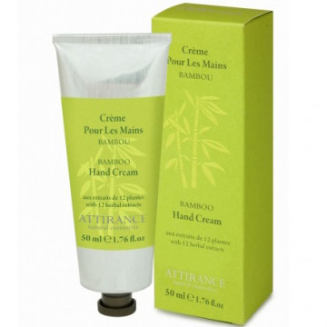 Купити - Attirance Nourishing Bamboo Hand Cream - Крем для рук Бамбук