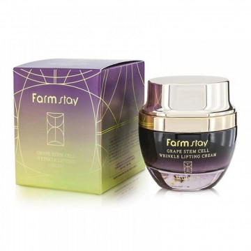 Купити - FarmStay Grape Stem Cell Wrinkle Lifting Cream - Ліфтинг-крем проти зморшок з фітостволовимі клітинами винограду