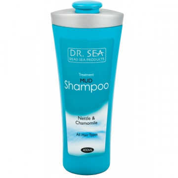 Купити - Dr. Sea Treatment Mud Shampoo - Оздоровлюючий грязьовий шампунь з екстрактами кропиви і ромашки