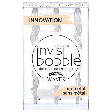 Купити - Invisibobble Waver Crystal Clear - Заколки для волосся