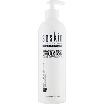 Купити - Soskin Cleansing Milky Emulsion - Очищувальна емульсія-молочко для обличчя з гліколієвою кислотою