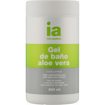 Купити - Interapothek Gel De Bano Aloe Vera - Гель для душу з екстрактом алое віра