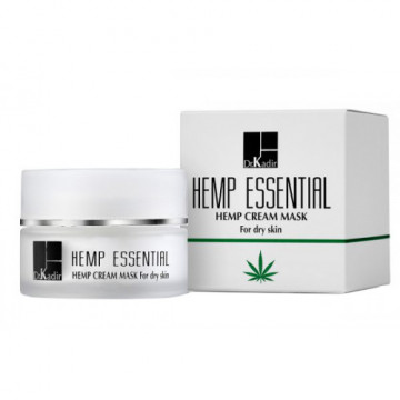 Купити - Dr. Kadir Hemp Essential Cream-Mask For Dry Skin - Маска-крем з екстрактом Канабісу для сухої шкіри