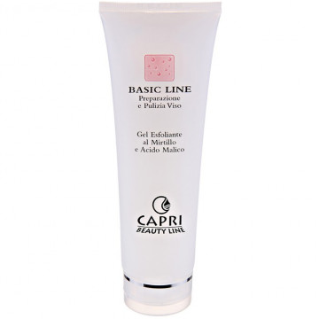 Купити - Capri Beauty Line Basic Line Blueberry and Malic Acid Exfoliating Gel - Гель ексфоліант з чорницею і яблучною кислотою