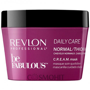 Купити - Revlon Professional Be Fabulous C.R.E.A.M. Mask - Маска для нормального та густого волосся