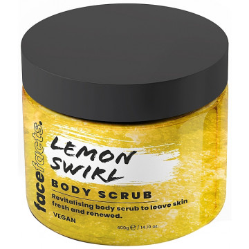 Купити - Face Facts Lemon Swirl Body Scrub - Скраб для тіла "Лімонний вир"