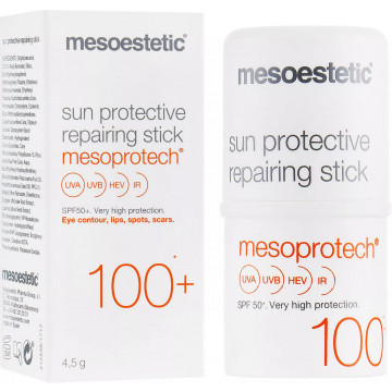 Купити - Mesoestetic Sun Protective Repairing Stick SPF100+ - Відновлюючий локальний сонцезахисний стік для чутливих зон