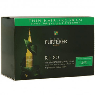 Купити - Rene Furterer RF80 Concentrated Hair Strengthening Formula - Концентрована сироватка від випадіння волосся RF80 