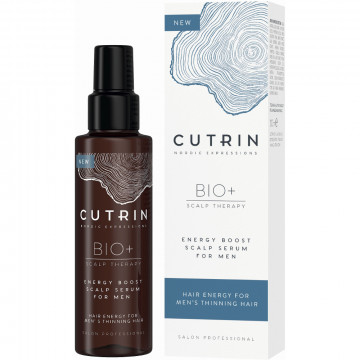 Купити - Cutrin Bio+ Energy Boost Scalp Serum For Men - Стимулюючий лосьйон для чоловіків проти випадіння