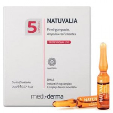 Купити - Sesderma Natuvalia Firming Ampoules - Сироватка з ліфтинг-ефектом