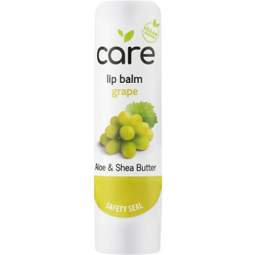 Купити - Quiz Cosmetics Lip Balm Care Aloe & Shea Butter - Бальзам для губ з алое та маслом ши