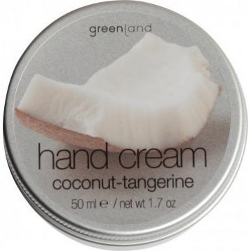 Купити - Greenland Fruit Emotions Hand Cream Coconut & Tangerine - Крем для рук Кокос-Мандарин