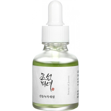 Купити - Beauty of Joseon Calming Serum: Green Tea + Panthenol - Заспокійлива сироватка для обличчя з екстрактом зеленого чаю та пантенолом