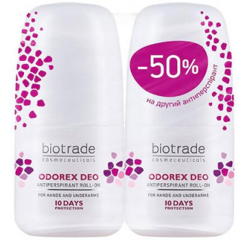 Купити - Biotrade Odorex Deo Antiperspirant Roll-On Kit - Набір "10 днів захисту"
