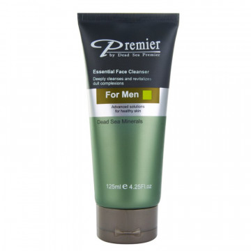 Купити - Premier Dead Sea Essensial Face Cleanser For Men - Гель для вмивання для чоловіків