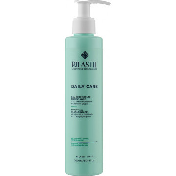 Купити - Rilastil Daily Care Purifying Cleansing Gel - Очищуючий гель для схильної до жирності шкіри обличчя