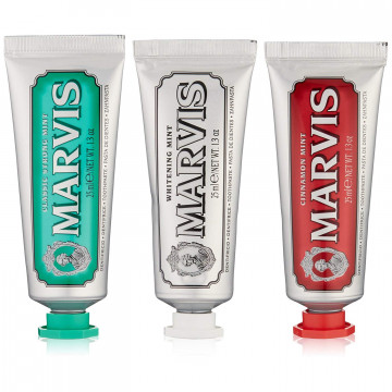 Купити - Marvis Travel 3 Flavours Box - Набір зубних паст для подорожей