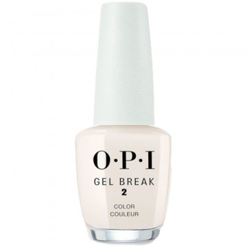 Купити - OPI Gel Break Lacquer Barely Beige - Зміцнююче кольорове покриття