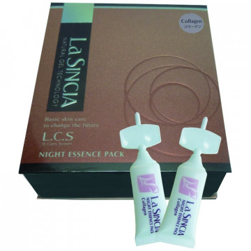 Купити - La Sincere Night Essence Pack Collagen - Нічна ліфтингова есенція Колаген L.C.S.