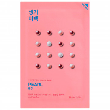 Купити - Holika Holika Pure Essence Mask Sheet Pearl - Тканинна маска з перлами