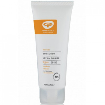 Купити - Green People Sun Lotion SPF15 with Tan Accelerator - Сонцезахисний лосьйон для посилення засмаги SPF15