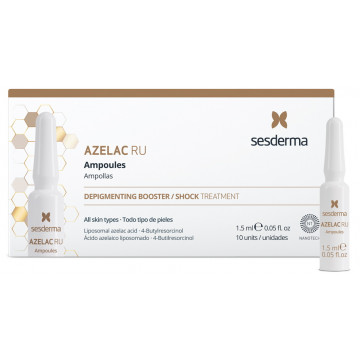 Купити - Sesderma Azelac Ru Depigmenting Ampoules - Освітлююча сироватка в ампулах