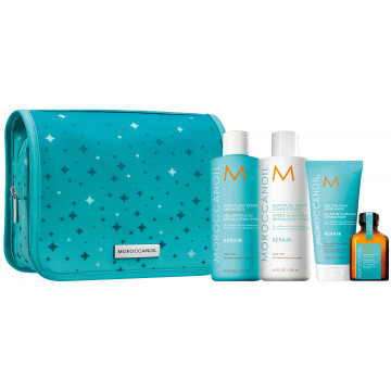 Купити - MoroccanOil Repair Christmas Gift Set - Різдвяний набір для волосся "Відновлення"