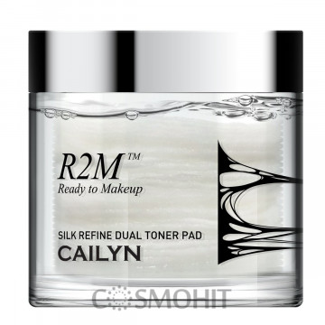 Купити - Cailyn R2M Silk Refine Dual Toner Pad - Шовкові двосторонні подушечки з тонером для очищення обличчя