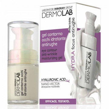 Купити - Deborah Dermolab Eye Contour Anti-Wrinkle Moisturizing Gel - Зволожуючий гель для контуру очей "Проти зморшок"