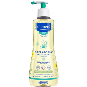 Купити - Mustela Stelatopia Bath Oil - Масло для ванни