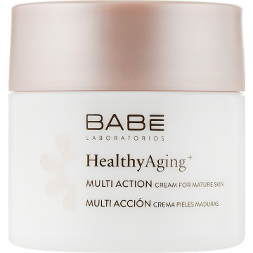 Купити - Babe Laboratorios Healthy Aging Multi Action Cream For Mature Skin - Мультифункціональний крем для дуже зрілої шкіри (60+)