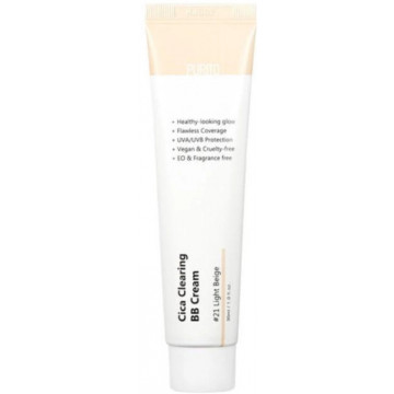 Купити - Purito Cica Clearing BB Cream SPF 38 PA+++ - BB крем для чутливої ​​шкіри з екстрактом центели