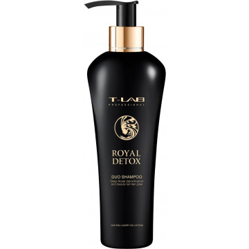 Купити - T-LAB Professional Royal Detox Duo Shampoo - Дуо-шампунь для королівської гладкості і абсолютної детоксикації