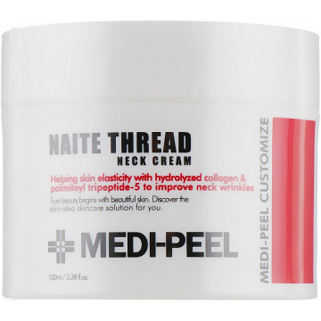 Купити - Medi Peel Naite Thread Neck Cream - Ліфтинг-крем для шиї з пептидним комплексом