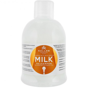 Купити - Kallos Milk Shampoo With Milk Protein - Поживний шампунь з молочним протеїном для сухого і пошкодженого волосся