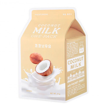 Купити - A'Pieu Coconut Milk One-Pack - Зволожуюча тканинна маска з молочними протеїнами та екстрактом кокоса